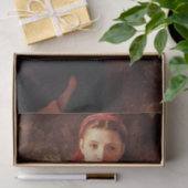 ウィリアム・アドルフ・ブグロー著編み物の女性 薄葉紙 (ギフト)