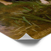 ウィリアム・アドルフ・ブゲローのニンフとサテュロ ポスター (角)