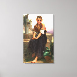 ウィリアム・アドルフ・ブゲローの壊れた投手 キャンバスプリント