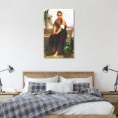 ウィリアム・アドルフ・ブゲローの壊れた投手 キャンバスプリント (インサイチュ (寝室))