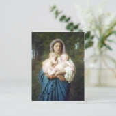 ウィリアム・アドルフ・ブーゲローによるチャリティー ポストカード (スタンド正面)