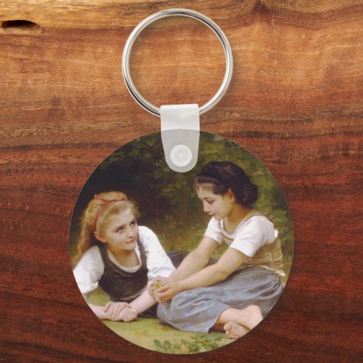 ウィリアム・アドルフ・ブーゲローによるナット採集民族 キーホルダー (正面)