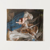 ウィリアム・アドルフ・ブーゲローによる天使の歌 タペストリー (正面(横))