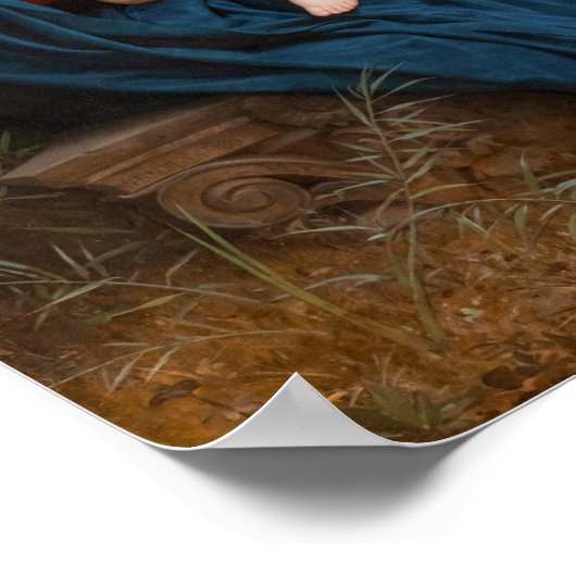 ウィリアム・アドルフ・ブーゲローによる天使の歌 ポスター (角)