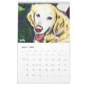 ウィリアム・インマンのアニマルアートコレクションカレンダー カレンダー (3月 2026)