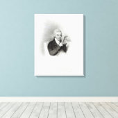 ウィリアム・ウィルバーフォース キャンバスプリント (インサイチュ (ウッドフロア))