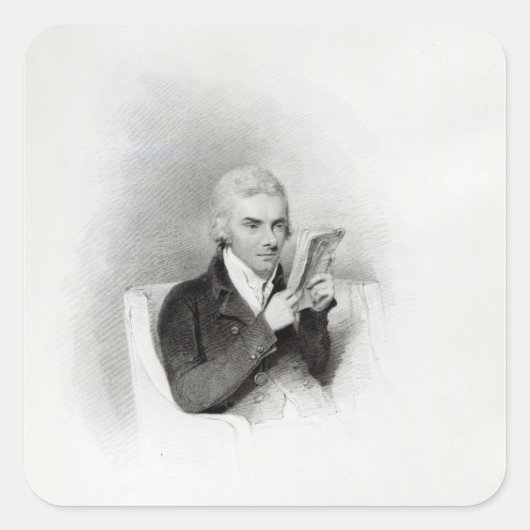 ウィリアム・ウィルバーフォース スクエアシール (正面)