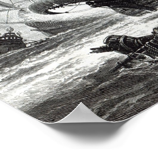 ウィリアム・ウィンター卿の指揮のもと ポスター (角)