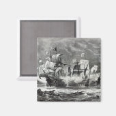 ウィリアム・ウィンター卿の指揮のもと マグネット (正面/裏面)