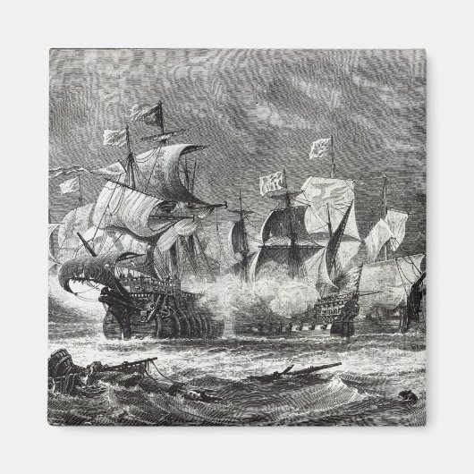 ウィリアム・ウィンター卿の指揮のもと マグネット (正面)