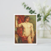 ウィリアム・エティによるスタンダードベアラーファインアート ポストカード (スタンド正面)