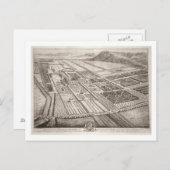 ウィリアム・カベンディッシュのチャッツワースハウス(1640年 – ポストカード (正面/裏面)