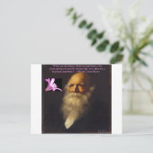 ウィリアム・カレン・ブライアントの花の詩 ポストカード (スタンド正面)