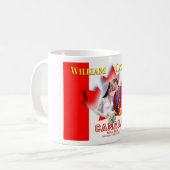 ウィリアム&キャサリン王室のカダツアー記念 コーヒーマグカップ (正面左)