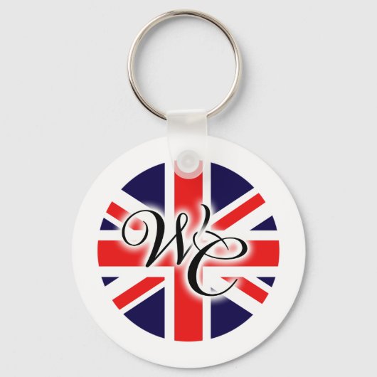 ウィリアム&キャサリン キーホルダー (正面)