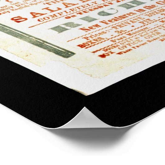 ウィリアム・クーク氏の別れの利益 ポスター (角)