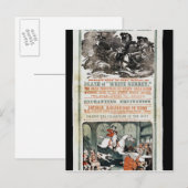 ウィリアム・クーク氏の別れの利益 ポストカード (正面/裏面)