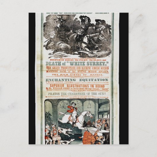 ウィリアム・クーク氏の別れの利益 ポストカード (正面)