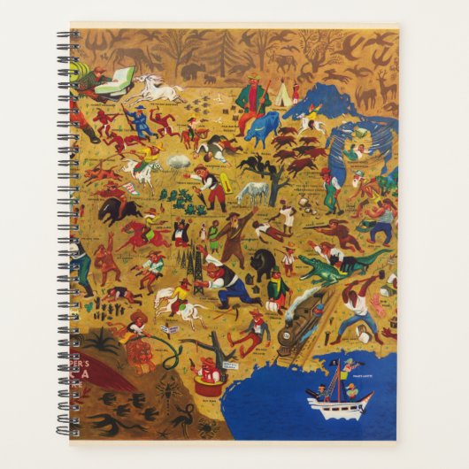 ウィリアム・グロッパーズ・アメリカ – 漫画の民俗学 プランナー手帳 (正面)