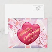 ウィリアム&ケイト王室のの結婚収集品 ポストカード (正面/裏面)