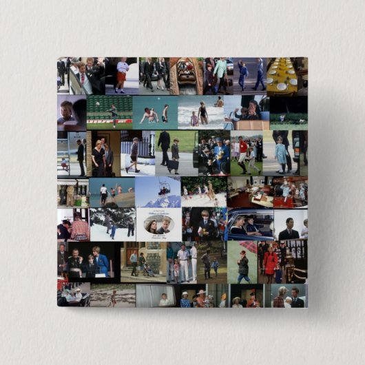 ウィリアム・コレクション画像 缶バッジ (正面)