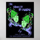 ウィリアム・シェイクスピアによる誤りの喜劇のポスター ポスター (正面)