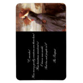 ウィリアム・シェイクスピアのザ・テンペスト引用文 マグネット (縦)