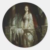 ウィリアム・シェイクスピアのジュリエット ラウンドシール (正面)