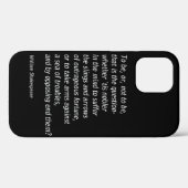 ウィリアム・シェイクスピアのハムレット Case-Mate iPhoneケース (裏面 (横))