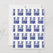 ウィリアム·シェイクスピアポートレート（ファースト·フォリオ） 招待状 (裏面)