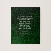 ウィリアム・シェイクスピア友好感動的引用文 ジグソーパズル (縦)