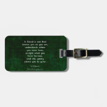 ウィリアム・シェイクスピア友好感動的引用文