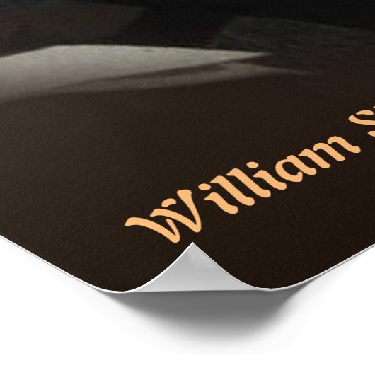 ウィリアム・シェイクスピア引用文オンコーワーズと死 ポスター (角)