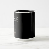 ウィリアム·シェイクスピア引用文オン無知 マグカップ (中央)