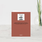 ウィリアム・シェイクスピア引用文 カード (裏面)