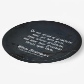 ウィリアム・シェイクスピア引用文 – グレアネス ペーパープレート (アングル)