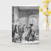 ウィリアム・シェイクスピア著「Othello」からの場面 カード (黄色い花)