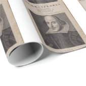 ウィリアム・シェイクスピア1623年 ラッピングペーパー (ロールコーナー)