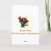 ウィリアム・シェイクスピア・グリーティングカード カード (裏面)