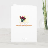 ウィリアム・シェイクスピア・グリーティングカード カード (裏面)