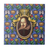 ウィリアム・シェイクスピア タイル (正面)