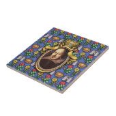 ウィリアム・シェイクスピア タイル (側面)