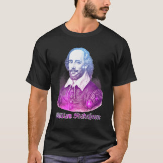 ウィリアム・シェイクスピア ポスター 文学 Tシャツ