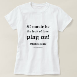 ウィリアム・シェイクスピア 愛の引用 L3 Tシャツ