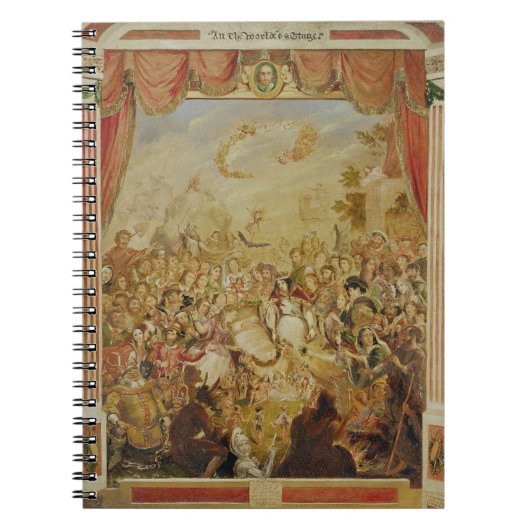 ウィリアム・シェイクスピア(1564-の初登場 ノートブック (正面)