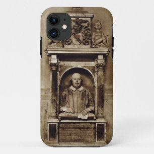 ウィリアム・シェイクスピア(1564-1616年)およびinscriのバスト iPhone 11 ケース