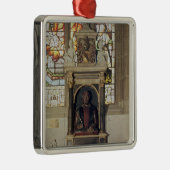 ウィリアム・シェイクスピアc.1616-23への記念碑 メタルオーナメント (右)