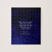 ウィリアム・シェークスピア・ロマンチック・ラブ引用文 ジグソーパズル (縦)