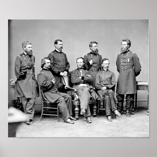 ウィリアム・シャーマンとその将軍 ポスター (正面)