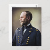 ウィリアム・シャーマン将軍 ポストカード (正面/裏面)